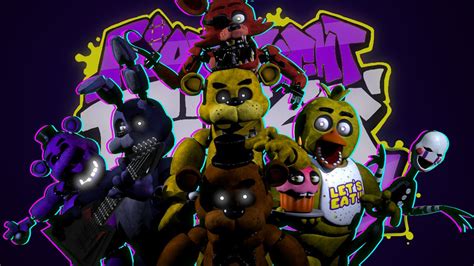 FNF vs FNAF 1 Unblocked .
